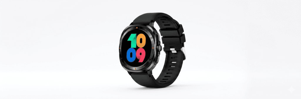 Jam tangan advan w1e smartwatch amoled murah 