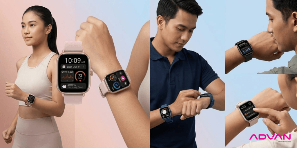 Smartwatch Advan AMOLED 300 ribuan 