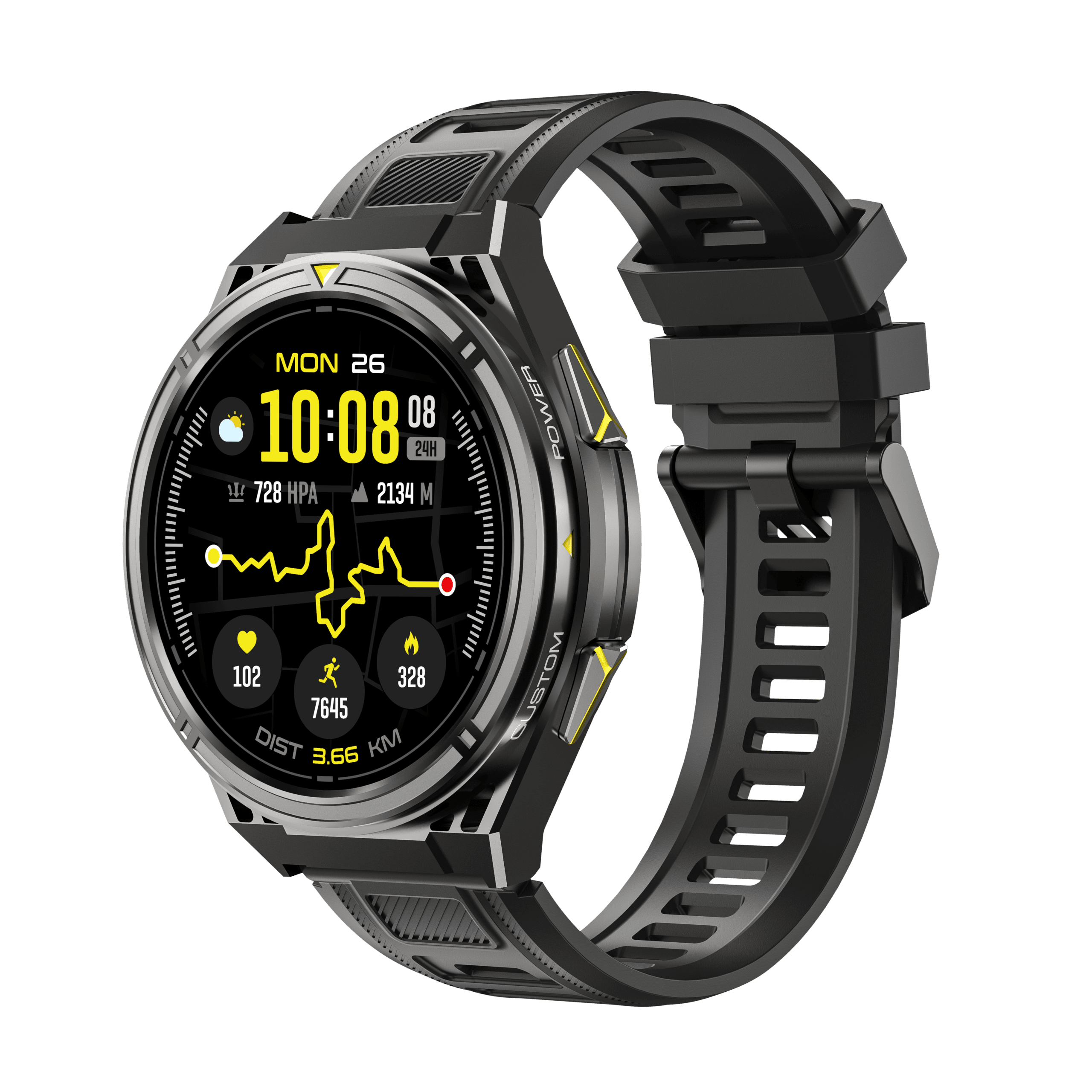 Advan Ultra Watch Smartwatch AMOLED penunjang kesehatan