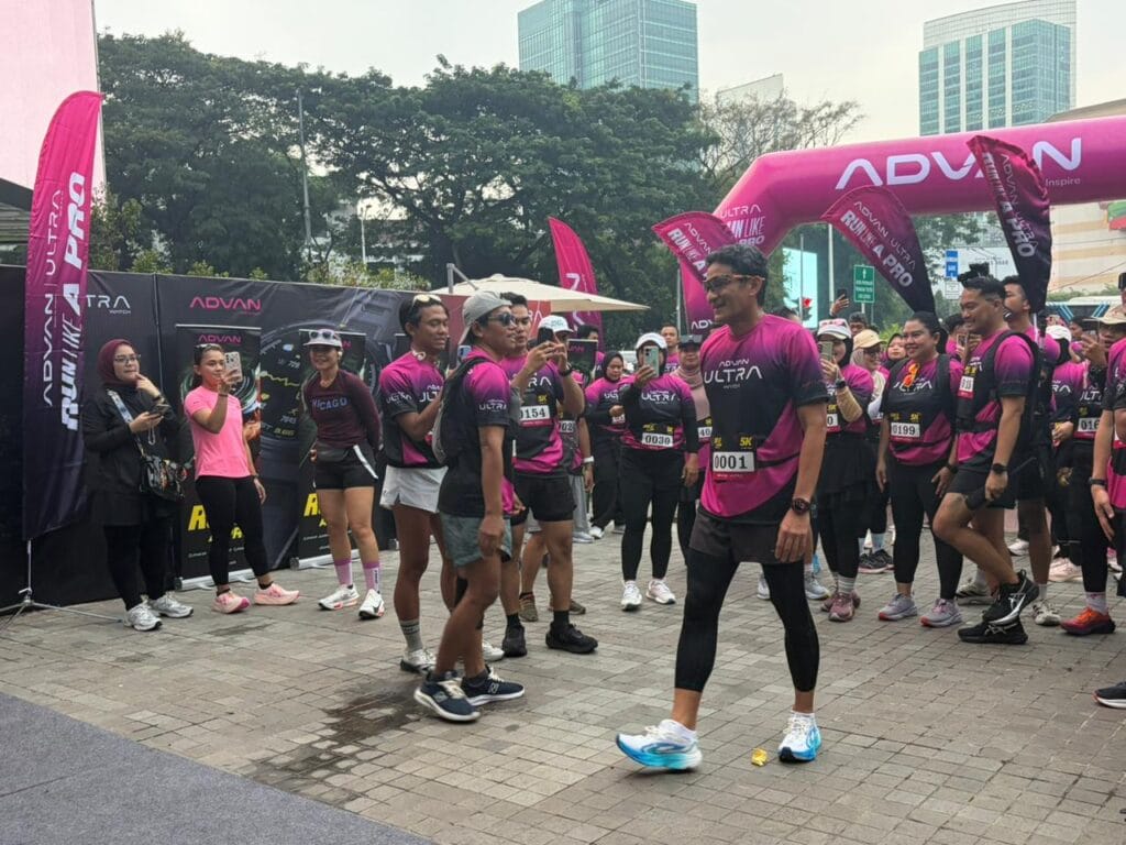 Event Run Like A Pro Sandiaga Uno