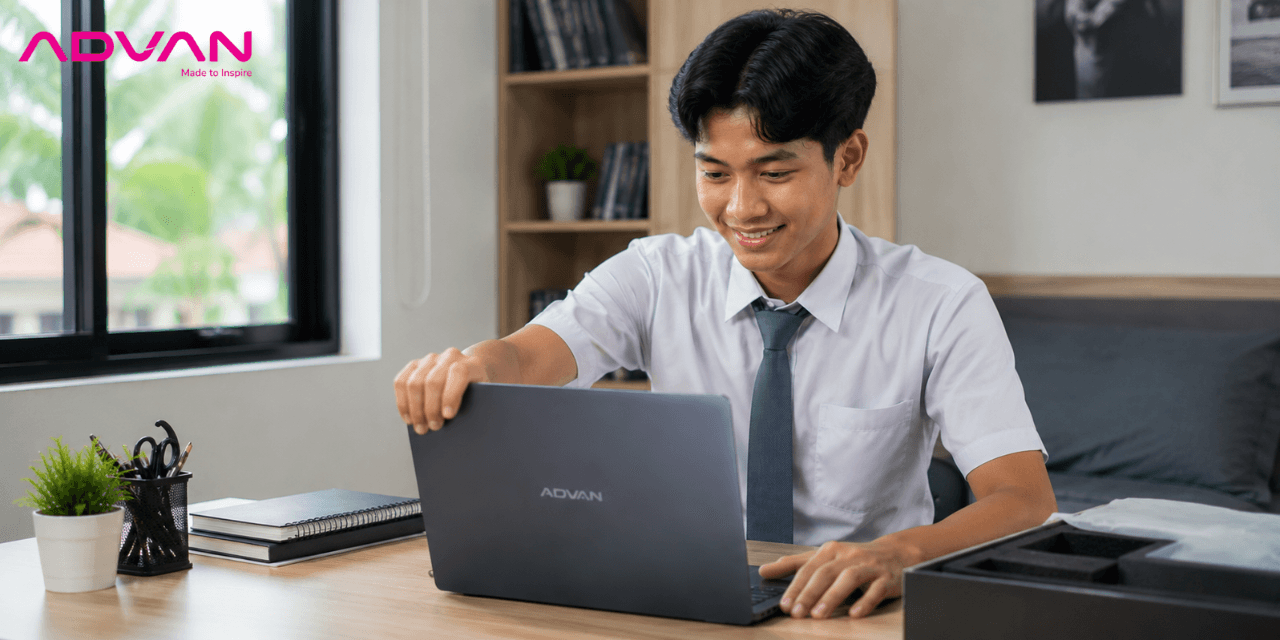 laptop anak sekolah 6 jutaan terbaik advan workmate amd