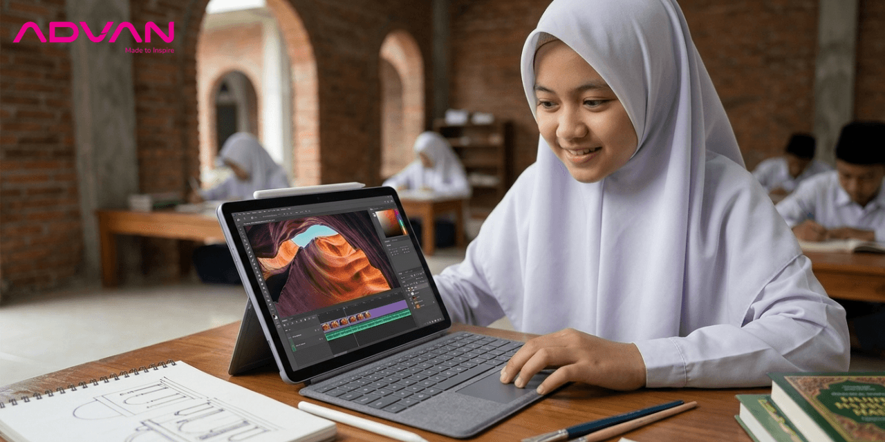 investasi cerdas dengan tablet pelajar advan