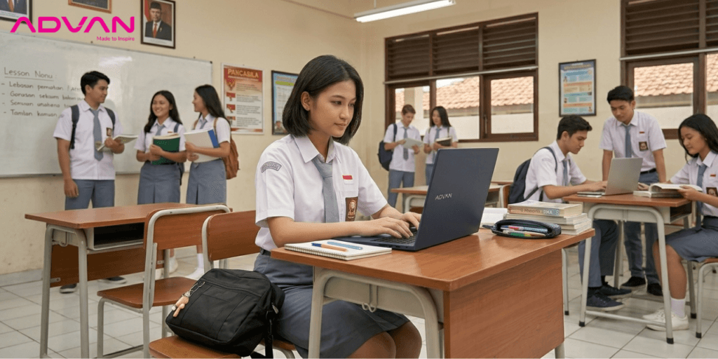 laptop 9 jutaan untuk pelajar terbaik advan aigen ultra t