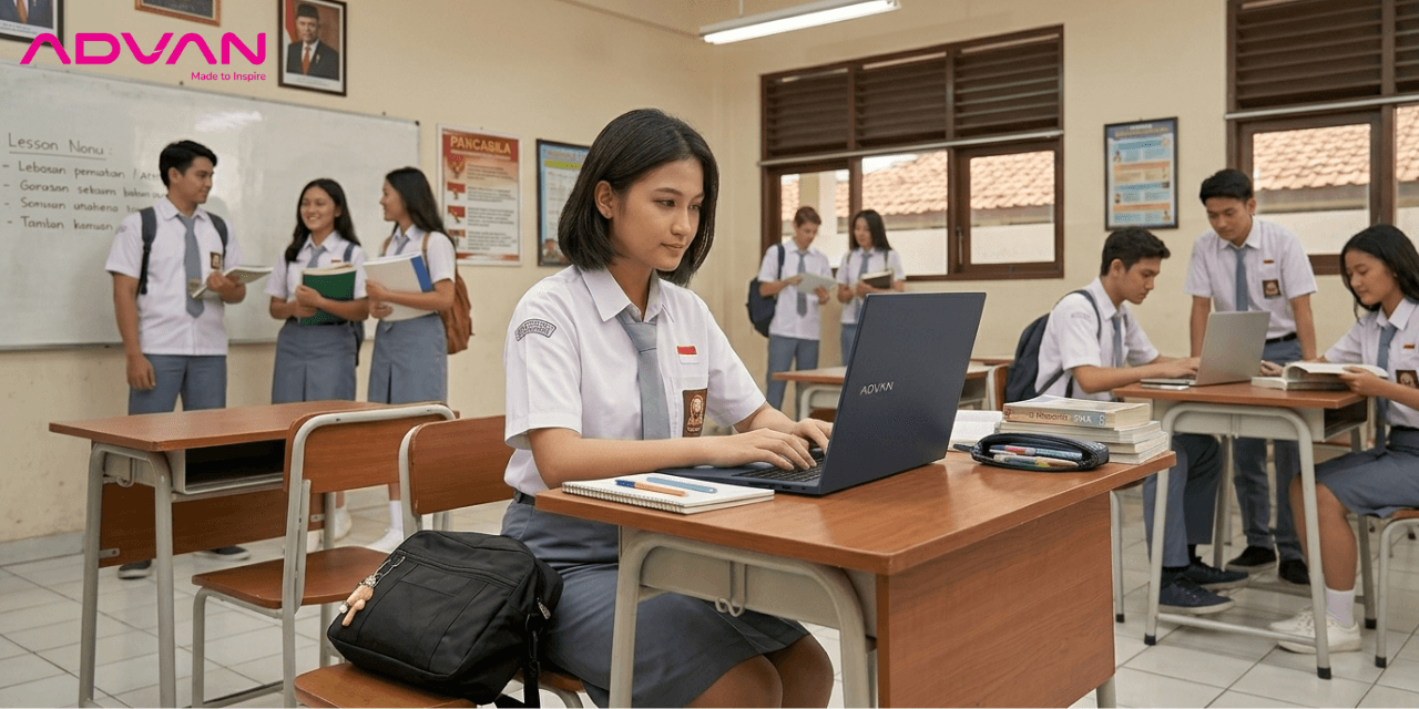 laptop 9 jutaan untuk pelajar terbaik advan aigen ultra t