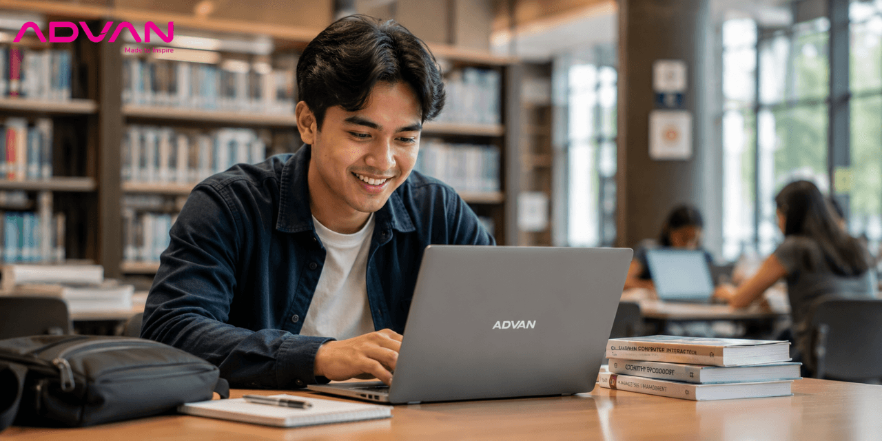 advan workmate amd laptop mahasiswa terbaik
