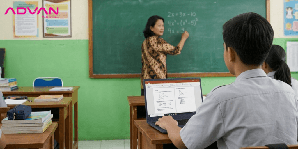 laptop pelajar touch screen dsterbaik advan aigen ultra t