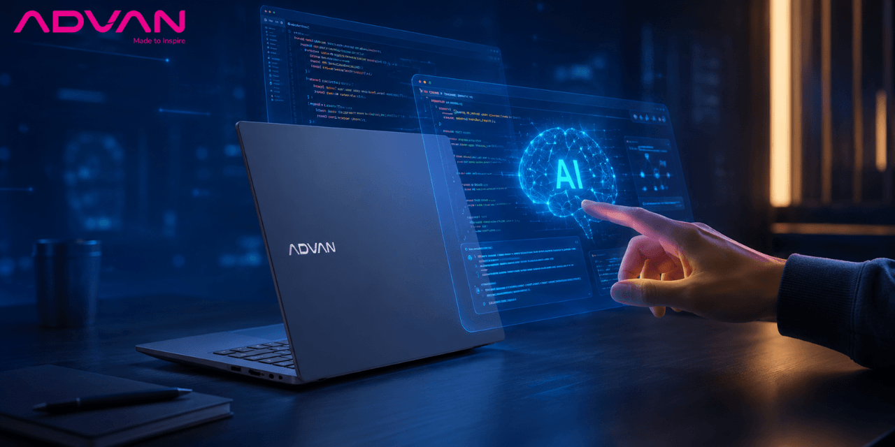 laptop touchscreen untuk ai dan edukasi
