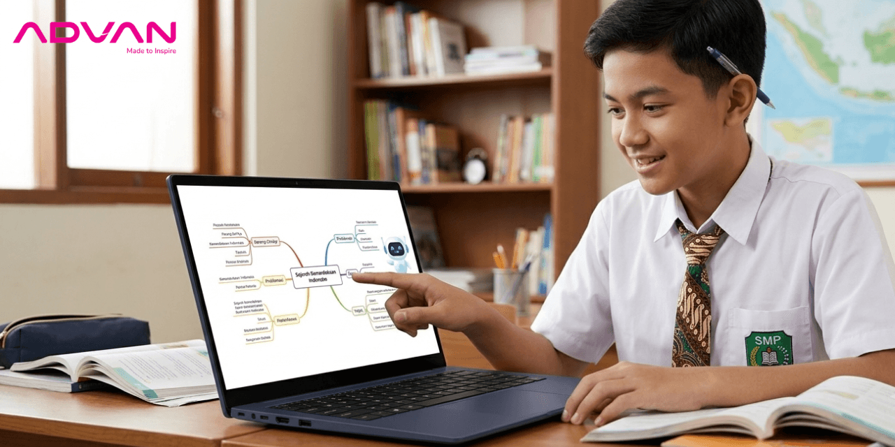 laptop untuk sekolah terbaik advan