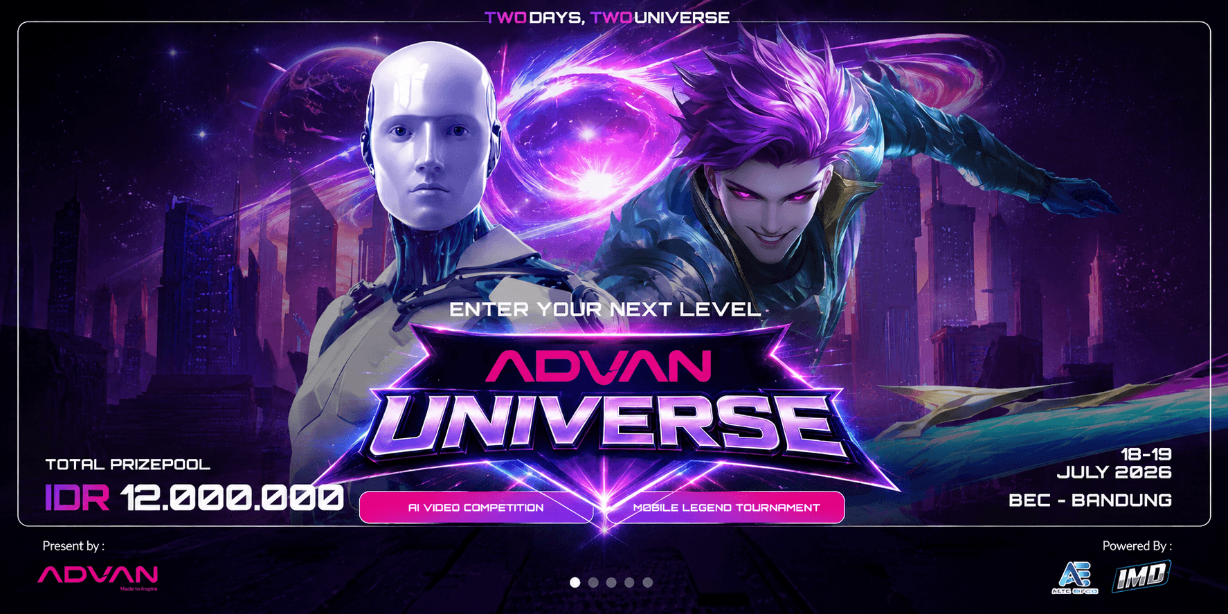 advan universe 2026 bec bandung