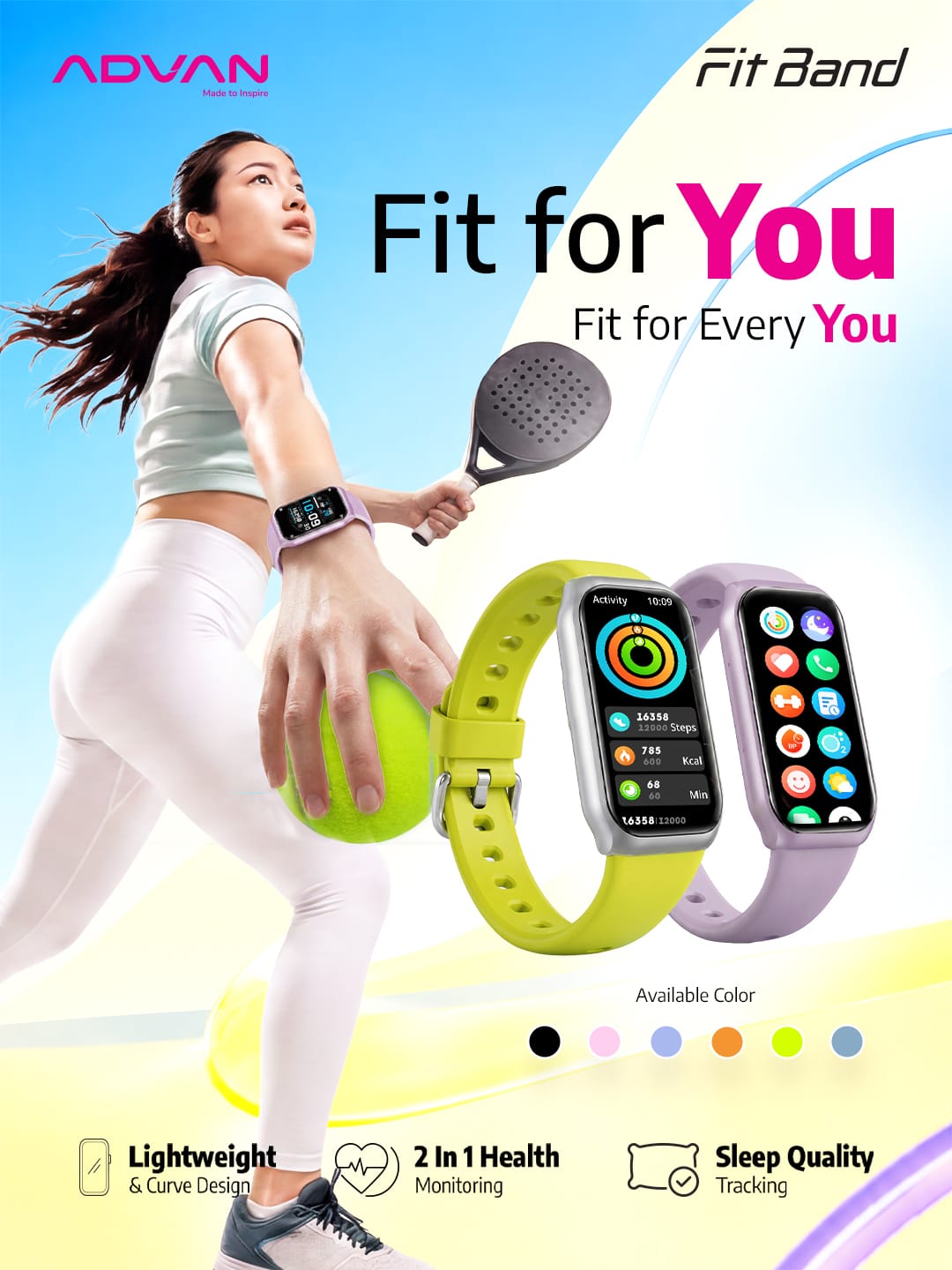 Beli Smartband FitBand Disini !