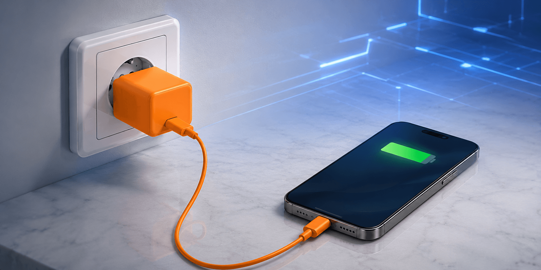 charger hp yang aman untuk baterai iphone dan android