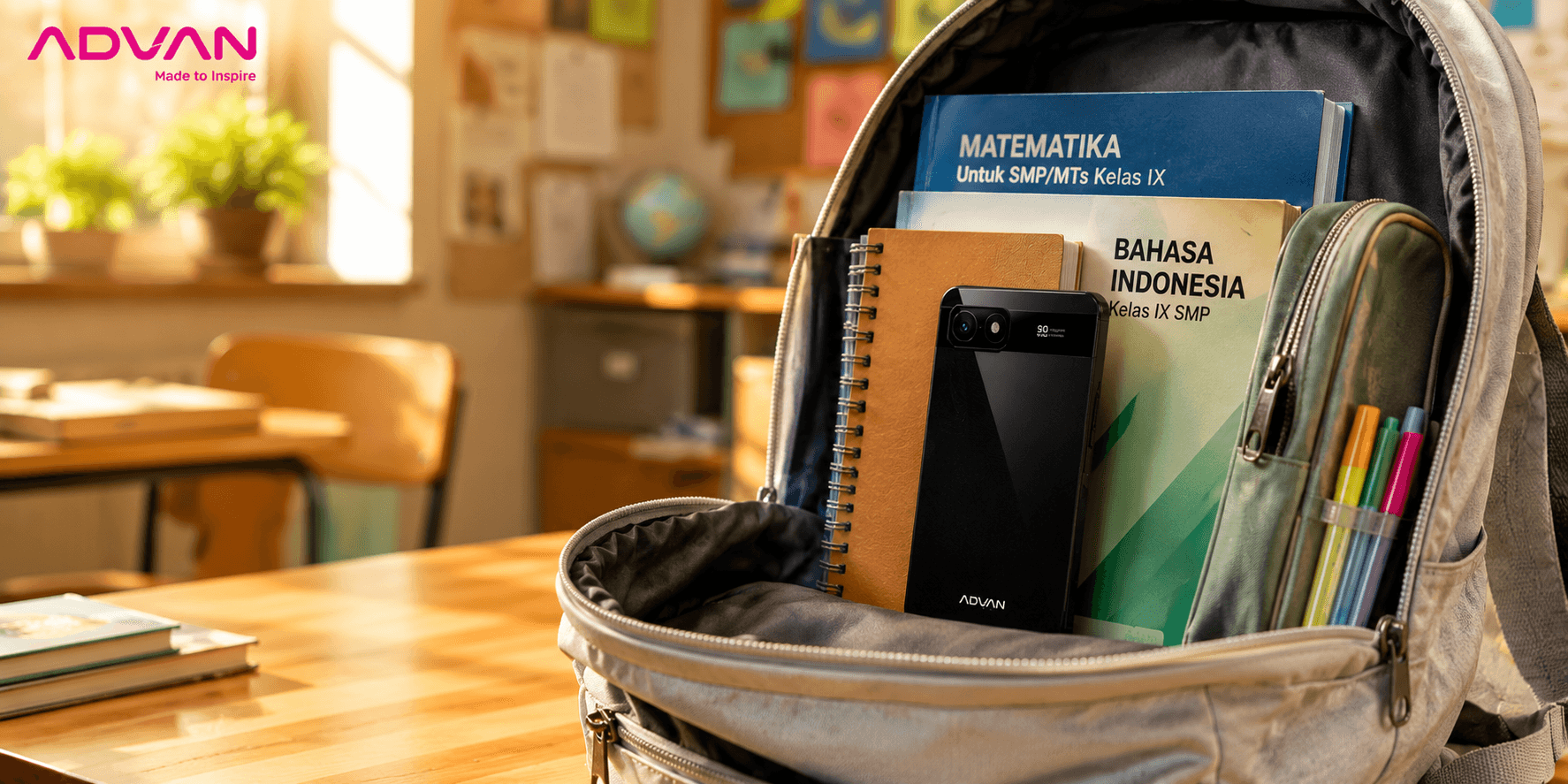 hp untuk sekolah terbaik advan macha