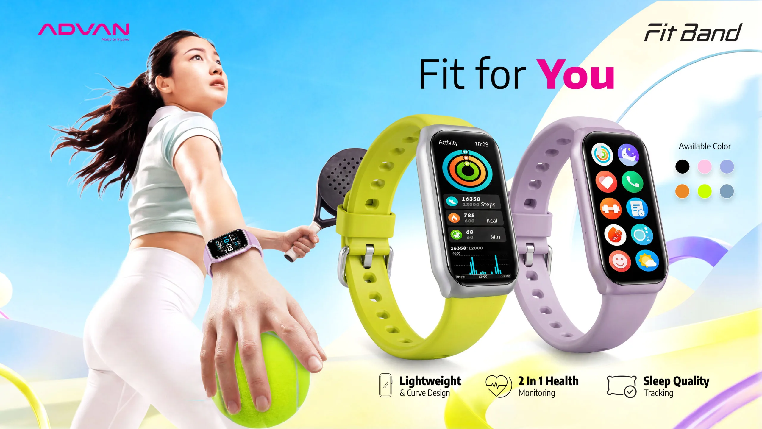 Beli Advan FitBand Disini