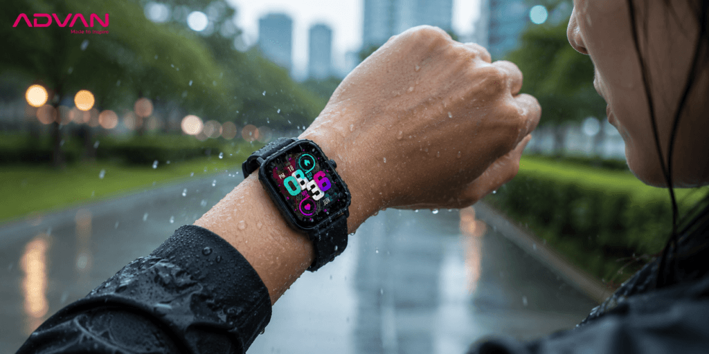 Advan S2a Smartwatch fitur NFC Murah terbaik