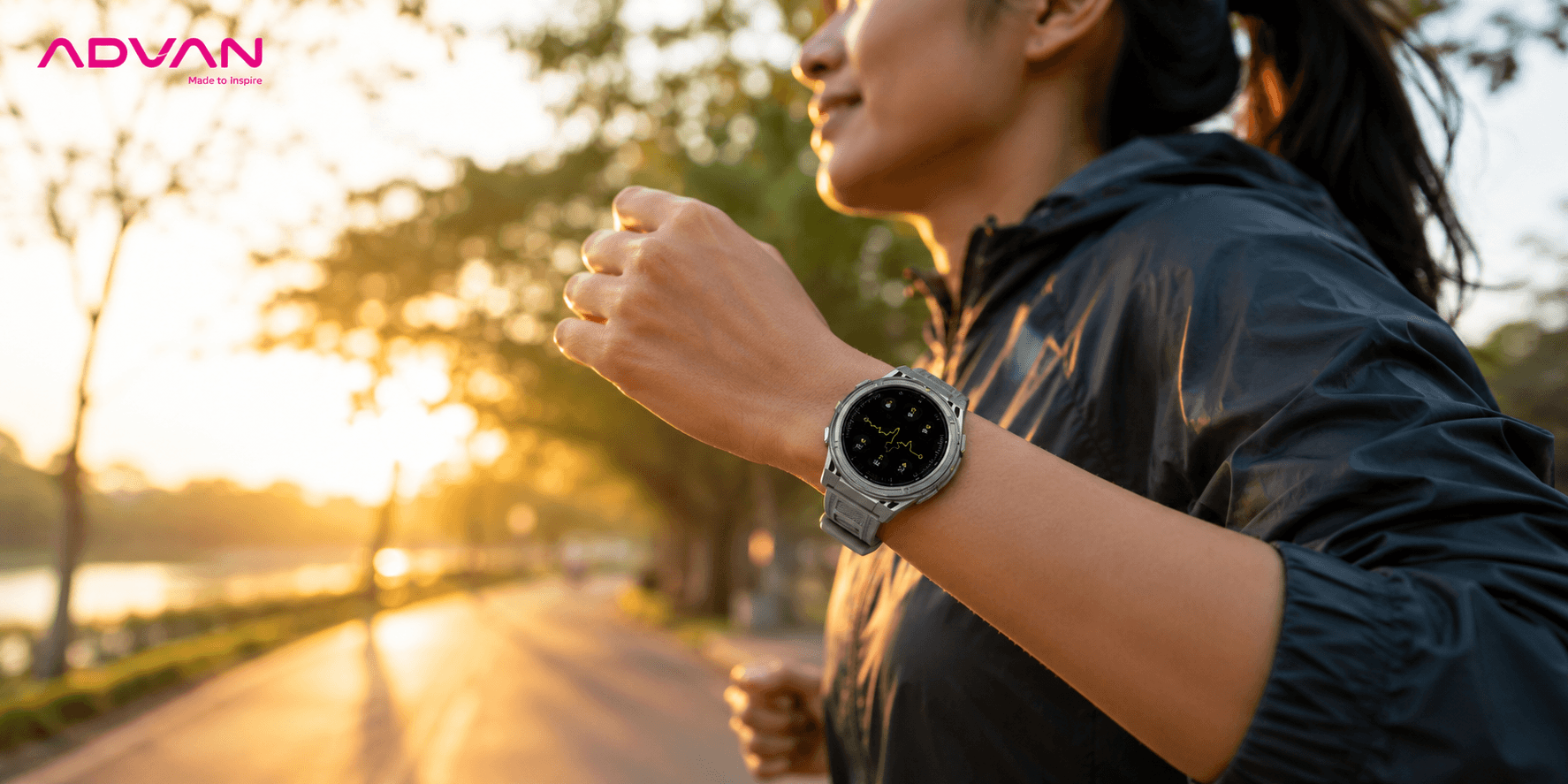 smartwatch lari murah Advan Ultra Watch