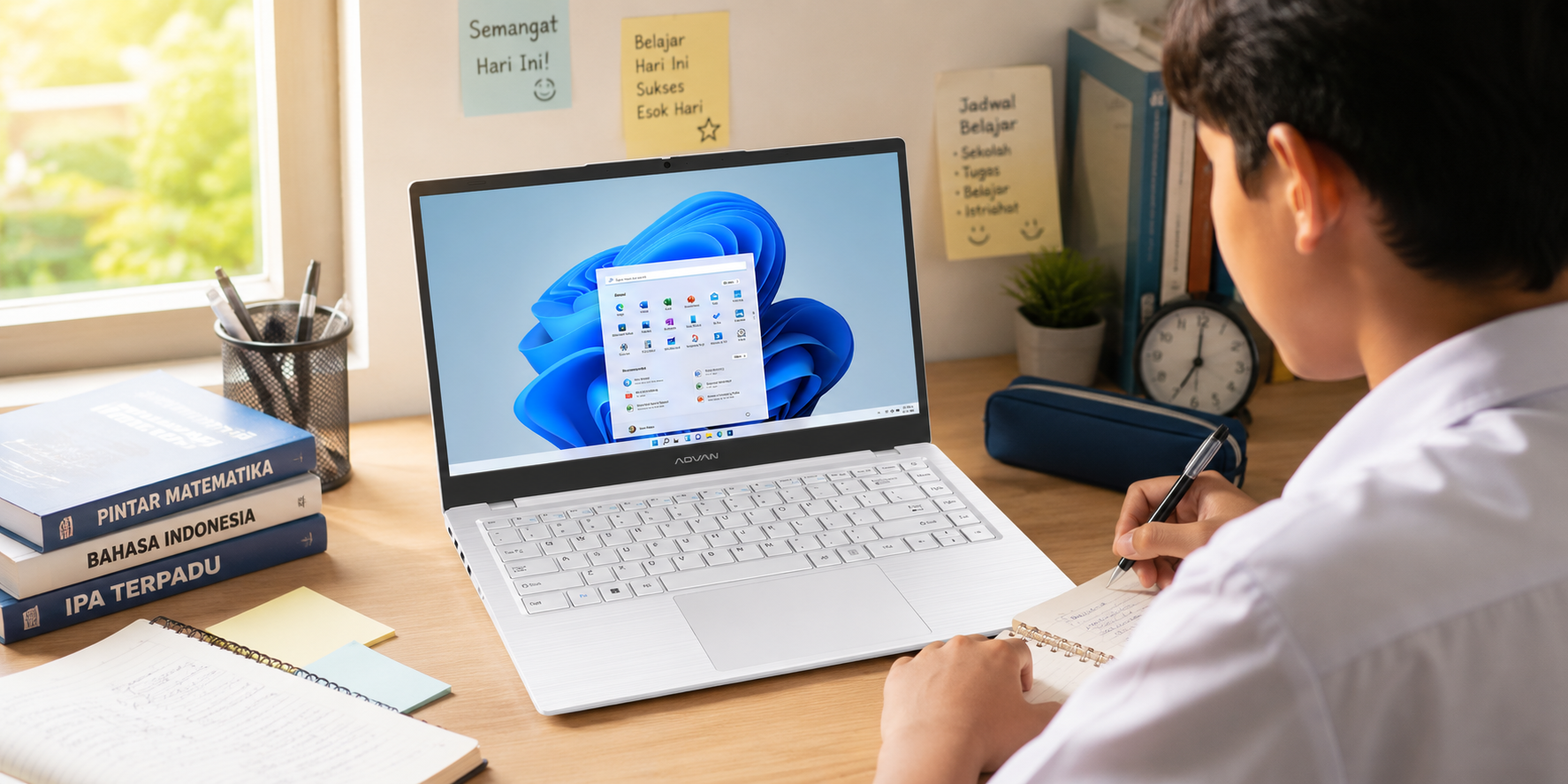 Advan Soulmate X2 laptop 4 jutaan anak sekolah terbaik murah