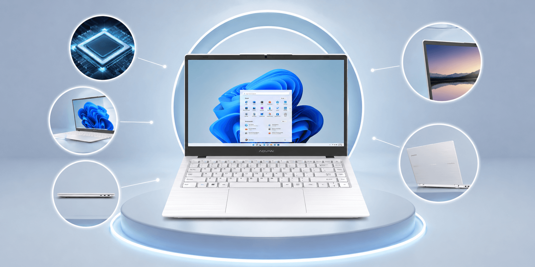 laptop 4 jutaan terbaik 2026 advan soulmate x2 amd 3050c