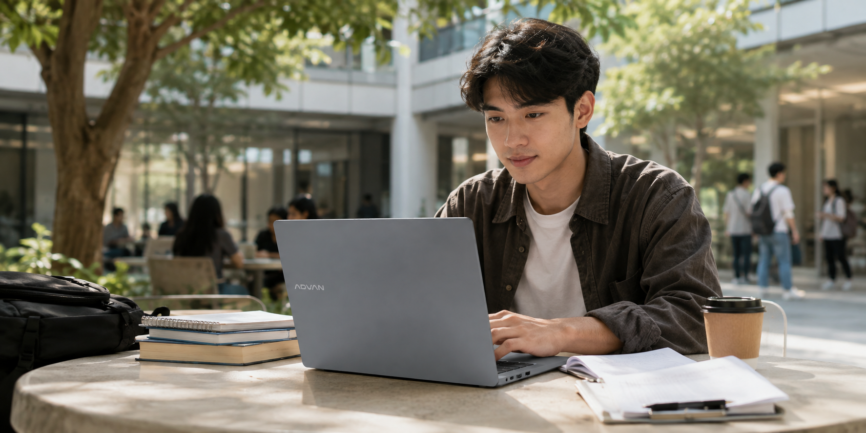Advan Soulmate N Laptop 5 jutaan terbaik untuk mahasiswa