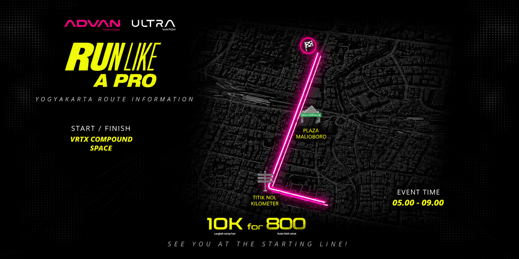 Kemeriahan Event Run Like a Pro Yogyakarta bersam Hengky Kurniawan dan komunitas FreeRunnersYK