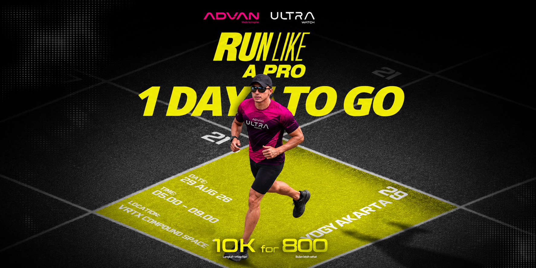 Run Like A Pro Yogyakarta Hengky Kurniawan