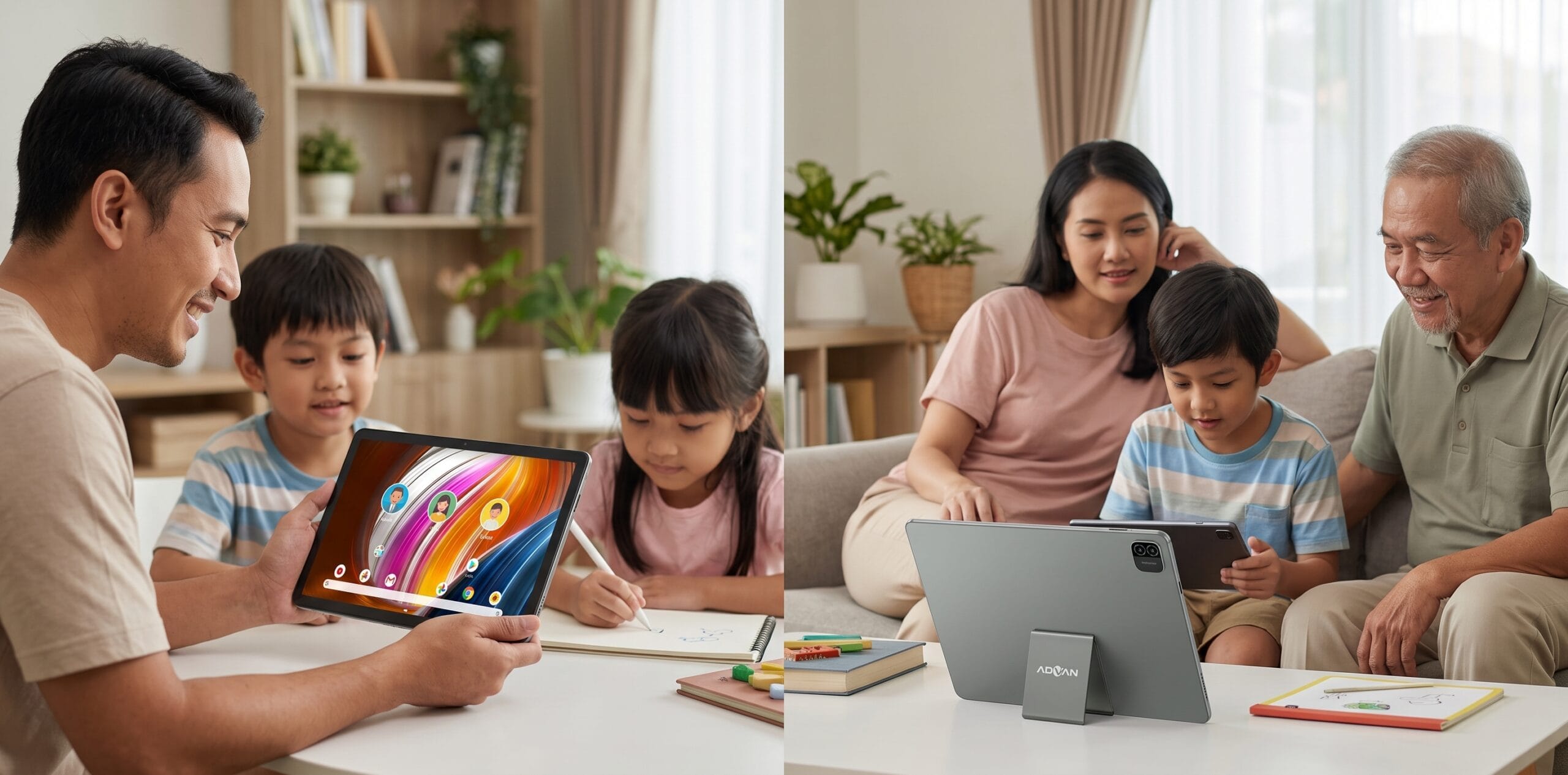 tablet keluarga advan sketsa 5 untuk segala umur dan kebutuhan