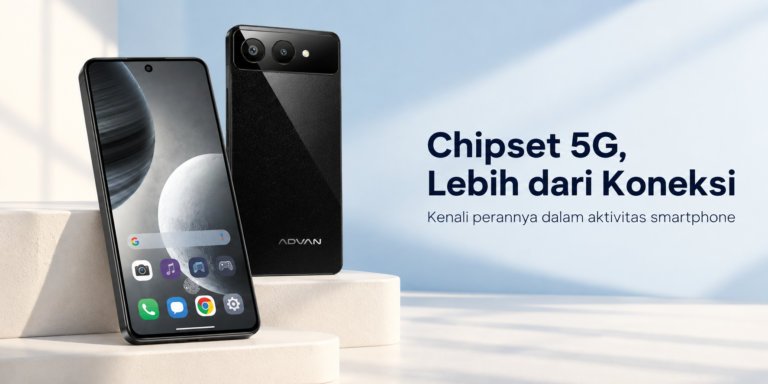 Fungsi chipset 5G pada smartphone Advan Macha 5G