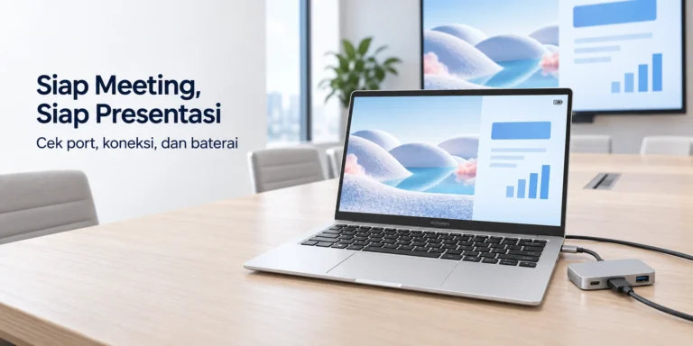 Advan Air Neo Laptop tipis untuk meeting