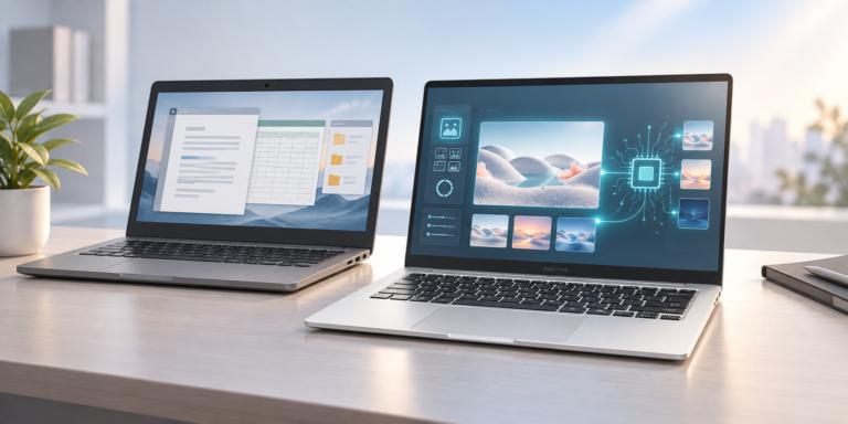 Laptop AI VS laptop biasa. Mana yang lebih baik?