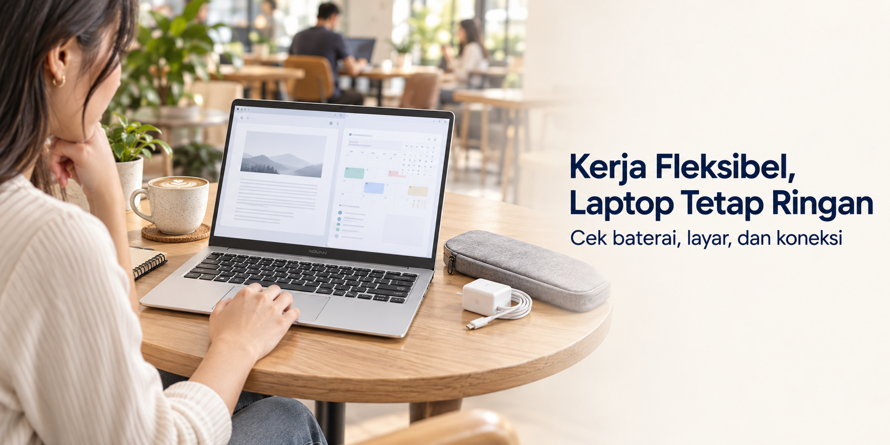 Laptop Ringan untuk Kerja dari Kafe dan Coworking: Cek Hal Ini