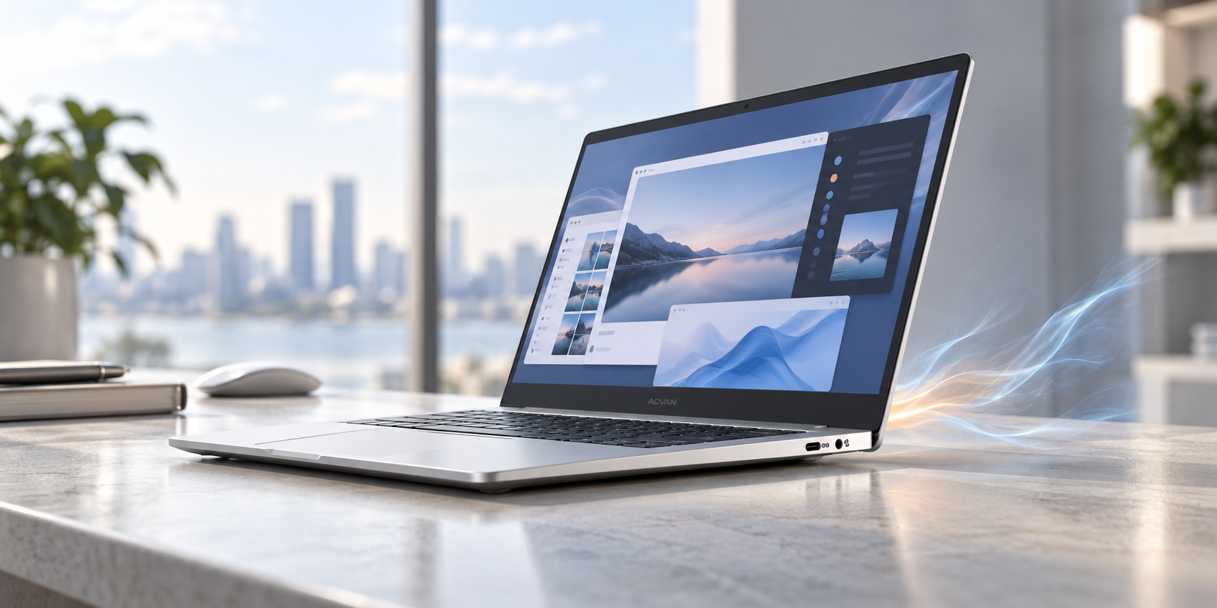 Advan Air Neo Laptop tipis apakah mudah panas?