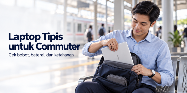 Advan Air Neo Laptop tipis untuk commuter ringan dan anti pegel.
