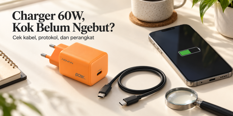penyebab fast charging tidak maksimal