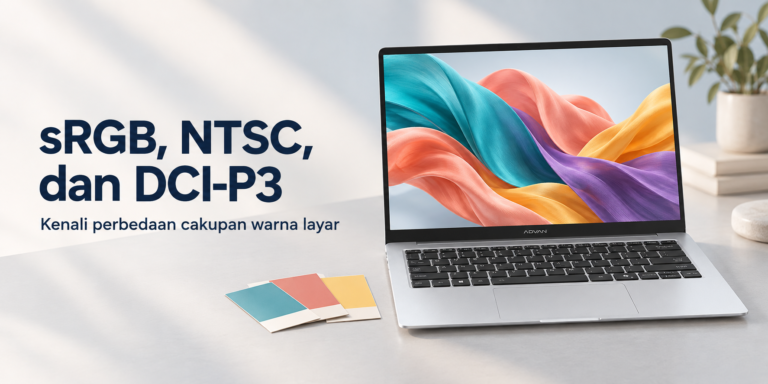 advan air neo perbedaan srgb ntsc dci p3