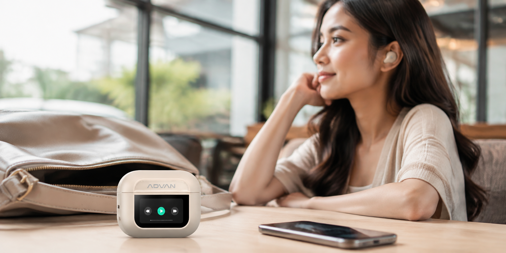 Advan TWS V1 TWS Bluetooth Murah