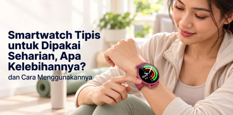 Advan R1 Smartwatch tipis untuk dipakai seharian
