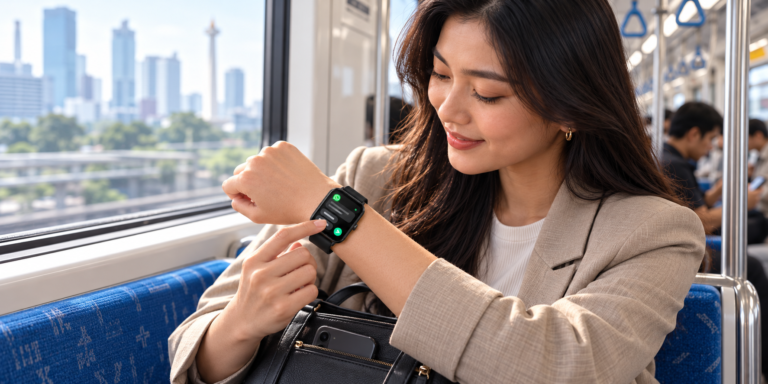 ADVAN SE1 Smartwatch bisa balas WhatsApp