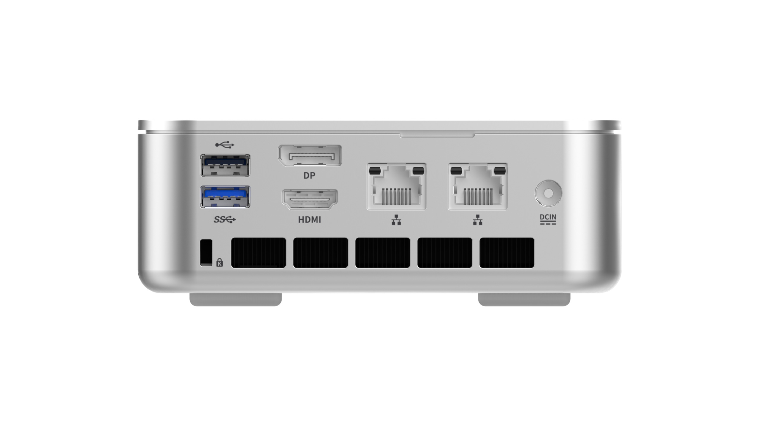 Port belakang ADVAN Mini PC