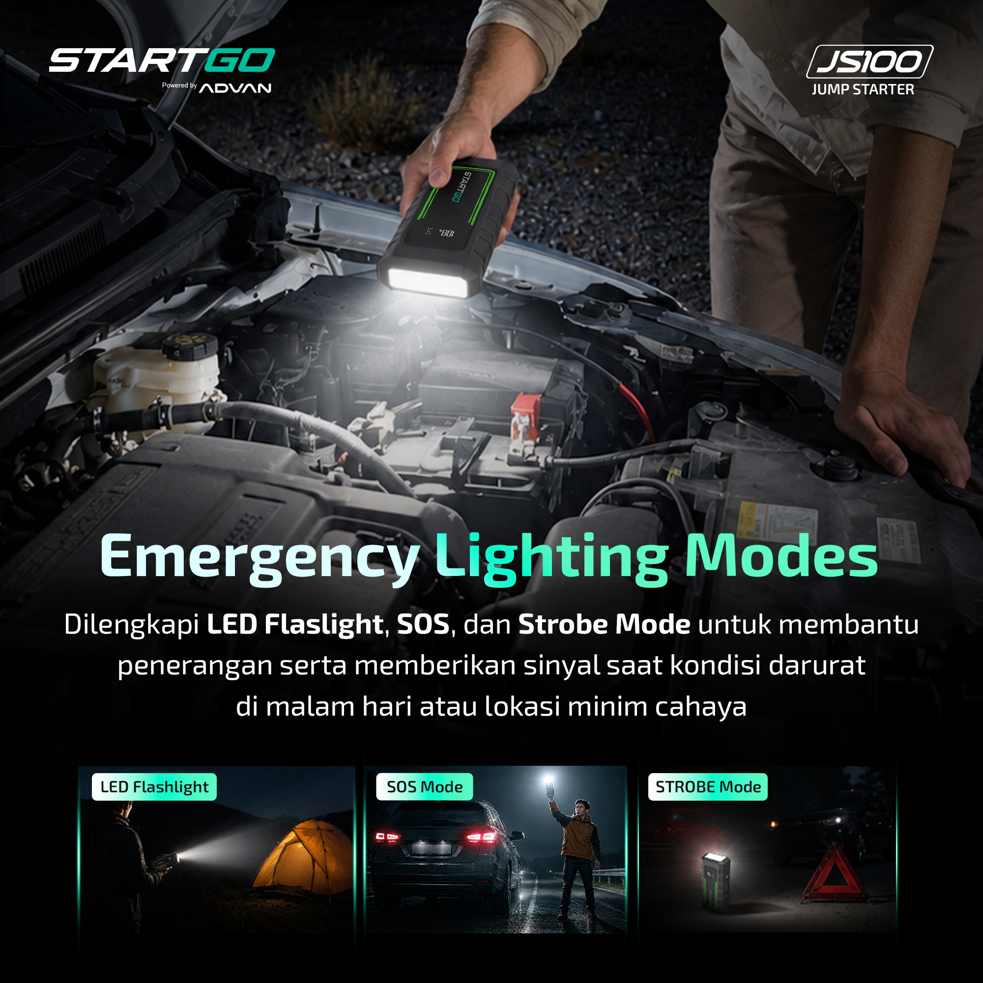 STARTGO JS100 Jump Starter