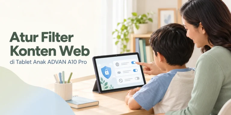 Advan a10 pro tablet filter konten anak