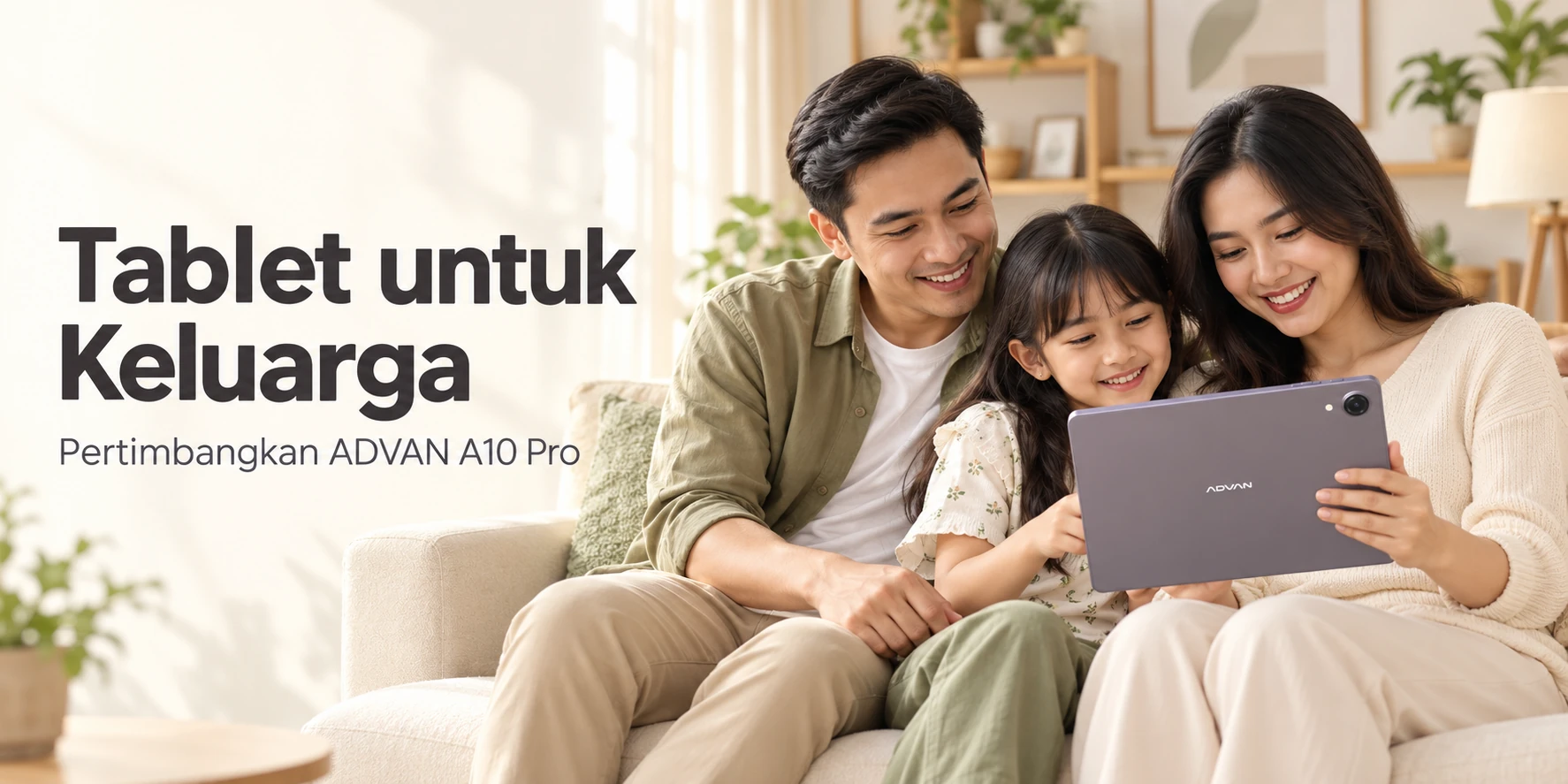 Beli Tablet untuk Keluarga: Pertimbangkan ADVAN A10 Pro untuk Kebutuhan Keluarga