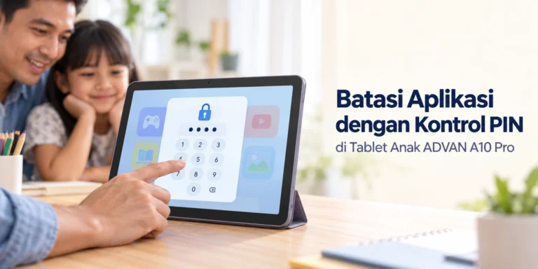 cara membatasi waktu penggunaan tablet anak A10 Pro